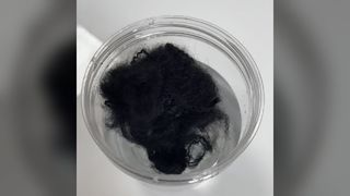 Serat hitam berkualitas tinggi tahan air 6DX51mm