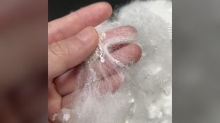 Serat Poliester Segitiga Cerah 1.67D×38mm