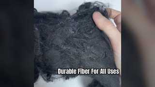 Serat polipropilen 3D*65mm hitam