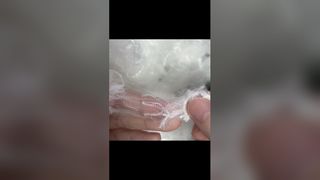 Microfiber Lembut Silikon 0,5D×32mm, Serat Stapel Serat Rendah Kepadatan Tinggi untuk Bahan Penyeka