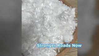 Serat Cincang Poliester Anti Penuaan 4D×6MM, Serat Penguat untuk Bahan Konstruksi & Filter