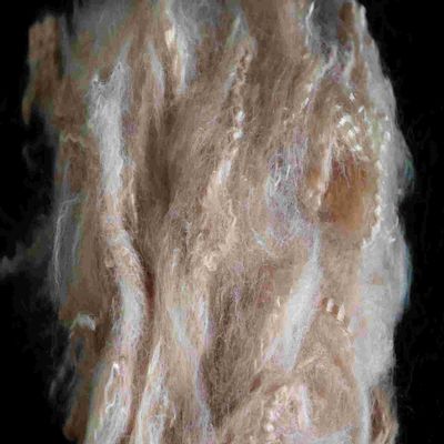 Beli Daur Ulang PSF Polyester Serat Staple High Tensile Palm Brown Untuk Tekstil pembuatan online