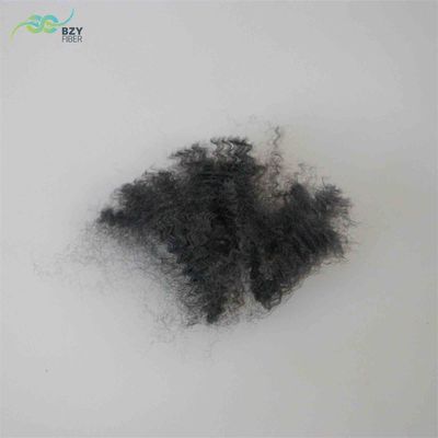 Beli 8.89D Daur Ulang Staple Dope Fiber Dicat A Grade Gray Polyester Fiber pembuatan online