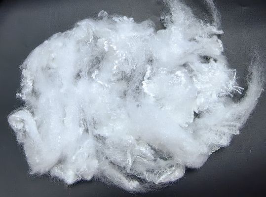 Harga yang bagus Flame-Retardant Acrylic Staple Fiber 5D 64mm Kekuatan tarik tinggi on line
