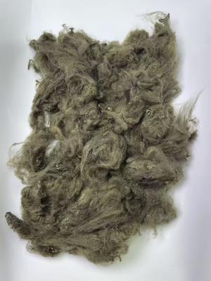 Harga yang bagus 1.5D Brown Recycled Polyester Staple Fiber with 0.2% Oil Content and 255-265℃ Melting Point on line