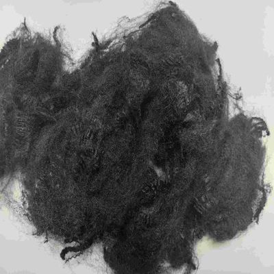 Harga yang bagus Serat poliester tahan api 51mm Hitam Serat pendek ramah lingkungan PSF on line
