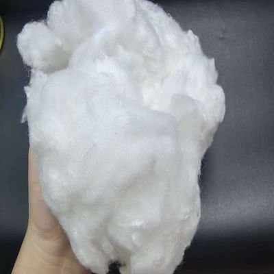 Harga yang bagus Serat Staple Polyester Hidrofilik 51mm PSF Hidrofilik Untuk Udara Panas Non-Woven on line