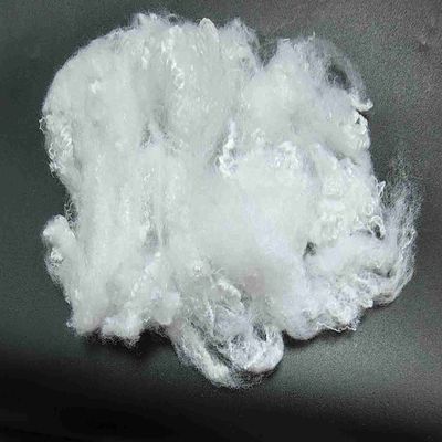 Harga yang bagus Serat tahan api akrilik rendah Crimp Putih Virgin 2D Mikrofiber 51mm on line
