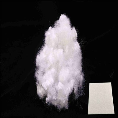 Harga yang bagus 20D Serat Staple Polyester Untuk Kain Non Woven Serat Kimia Sintetis on line