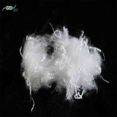 Harga yang bagus 0.9D Virgin Hollow Fiber Fill Ramah Lingkungan 32mm Psf Untuk Pengisian on line