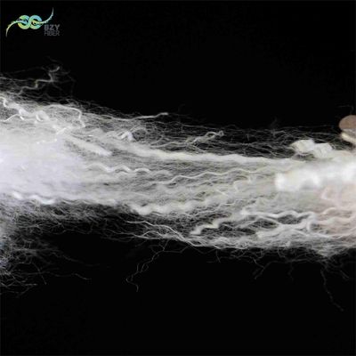 Harga yang bagus 0.15% Kandungan Minyak Serat Staple Polyester Yang Menghilangkan Kebakaran Untuk Pencegahan dan Perlindungan Kebakaran on line