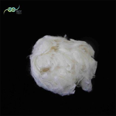 Harga yang bagus Flame Retardant Putih 60mm Viscose Staple Fiber material tenunan on line