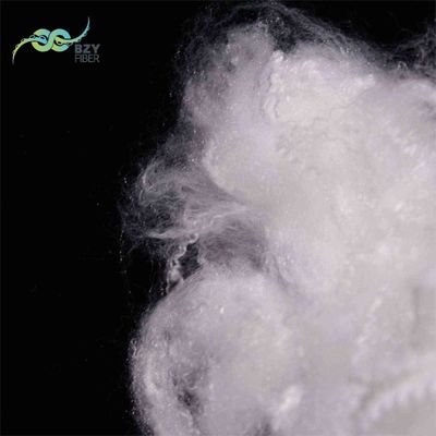 Harga yang bagus 2.78D Non-Fluorescent Synthetic Staple Fiber Silicone Gratis Putih PSF Untuk Selimut on line