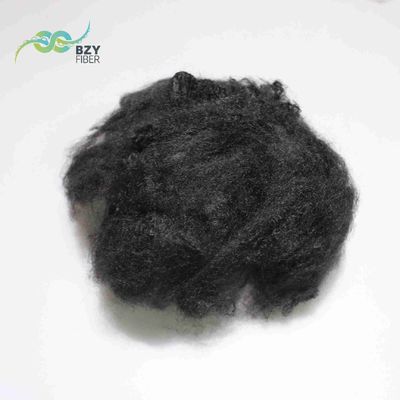 Harga yang bagus Fiber Staple Polyester Hollow Regenerated 65mm Low Crimp Untuk Penuh Sofa on line