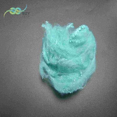 Harga yang bagus Daur ulang Non Silikonisasi 4080 Biru Cahaya Poly Staple Fiber 51mm on line