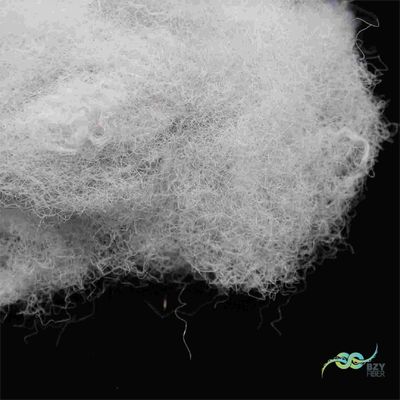 Harga yang bagus Fiber Staple Polyester Daur Ulang 70D Berongga Bahan Pengisi 72mm on line