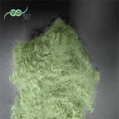 Harga yang bagus Bahan Pengisi 51mm Serat Polyester Konjugasi Berongga Serat Silikonisasi on line