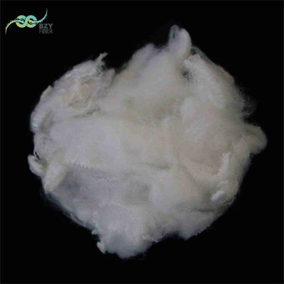 Harga yang bagus 2.5D Regenerated Polyester Staple Fiber Man Made Nontoxic Viscose Staple Fiber on line