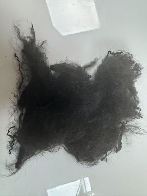 Harga yang bagus Serat staple hitam dengan kelembaban rendah on line