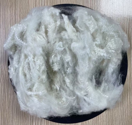 Harga yang bagus Serat Staple Polyester 6D Resistensi Dampak yang Baik Serat Tekstil Sintetis Non-Silicone Untuk Kebutuhan Anda on line