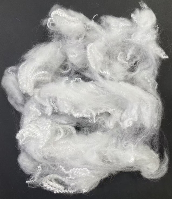 kualitas Serat Staple Polyester Daur Ulang 2.5D 51mm Absorpsi Tinggi pabrik