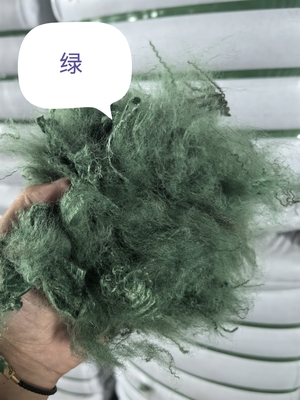 Harga yang bagus Serat Poliester Dope Dyed 3D 51mm Bulat Daya Tahan Tinggi on line
