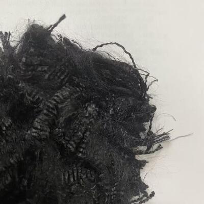 Harga yang bagus Serat Poliarkrilonitril Pra-Oksidasi POF Tahan Suhu Tinggi Panjang Potongan 51mm untuk Aplikasi Adegan Kebakaran on line