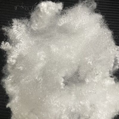 Harga yang bagus 15Dx64mm Serat Berongga Daur Ulang Tahan Api untuk Isi Tekstil Keselamatan on line