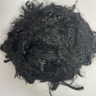Serat Pra-Oksidasi Tingkat Industri 1.5D×51mm | Tahan Panas Jangka Panjang Hingga 260℃ Bahan Baku Tidak Mudah Terbakar