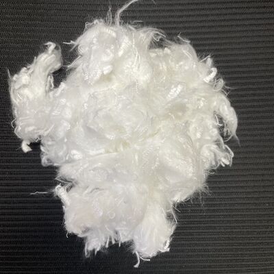 Harga yang bagus Virgin Down-Like Microfiber 0.7D*12MM, Ultra Soft Fluffy Silicone Polyester Staple Fiber untuk Pakaian Tempat Tidur on line