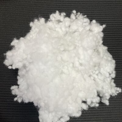 Harga yang bagus Serat Staple PCM Premium yang Lolos 2D*30MM Serat Katun Mutiara Ramah Kulit untuk Pengisian Bantal & Kasur, Serat Katun Mutiara yang Diobati Silikon Lurus untuk Produksi Massal on line